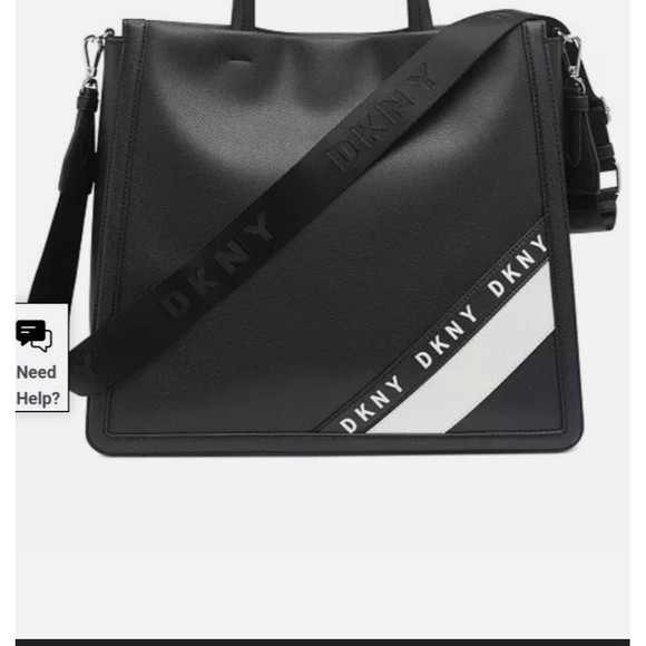Dkny Bags New Donna Karan Dkny Black And White Designer Leather